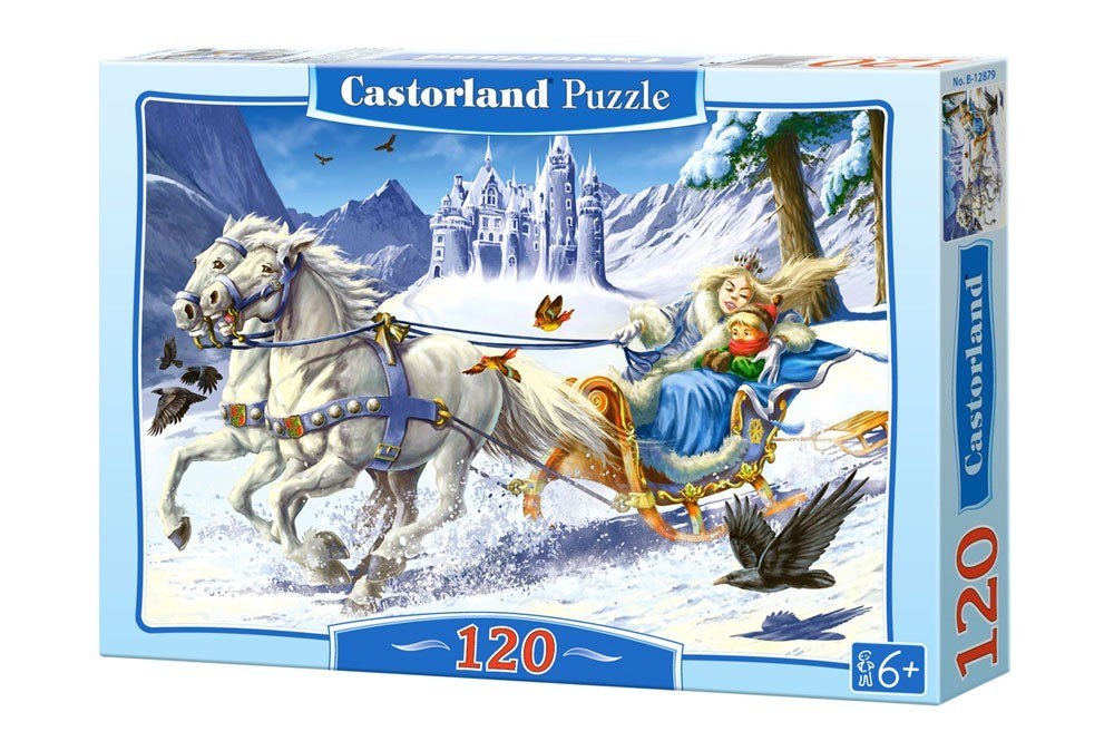 The Snow Queen - 120pc Jigsaw Puzzle By Castorland - image 1