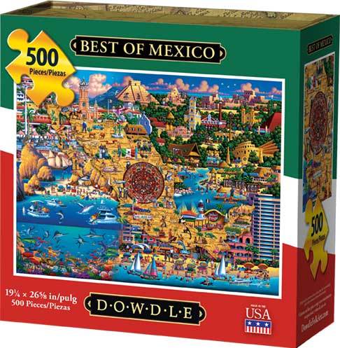 Best of Mexico - 500pc Jigsaw Puzzle by Dowdle  			  					NEW - image 1