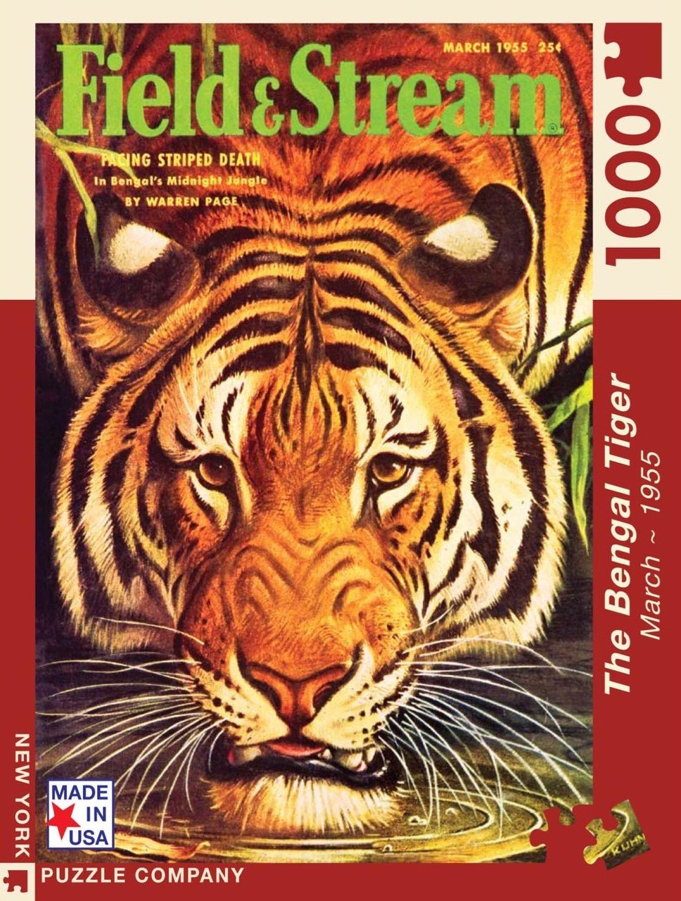 Bengal Tiger - 1000pc Jigsaw Puzzle by New York Puzzle Company