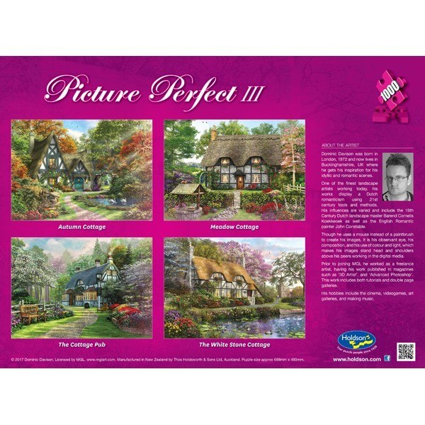 Picture Perfect III: The Cottage Pub - 1000pc Jigsaw Puzzle by Holdson  			  					NEW - image 2