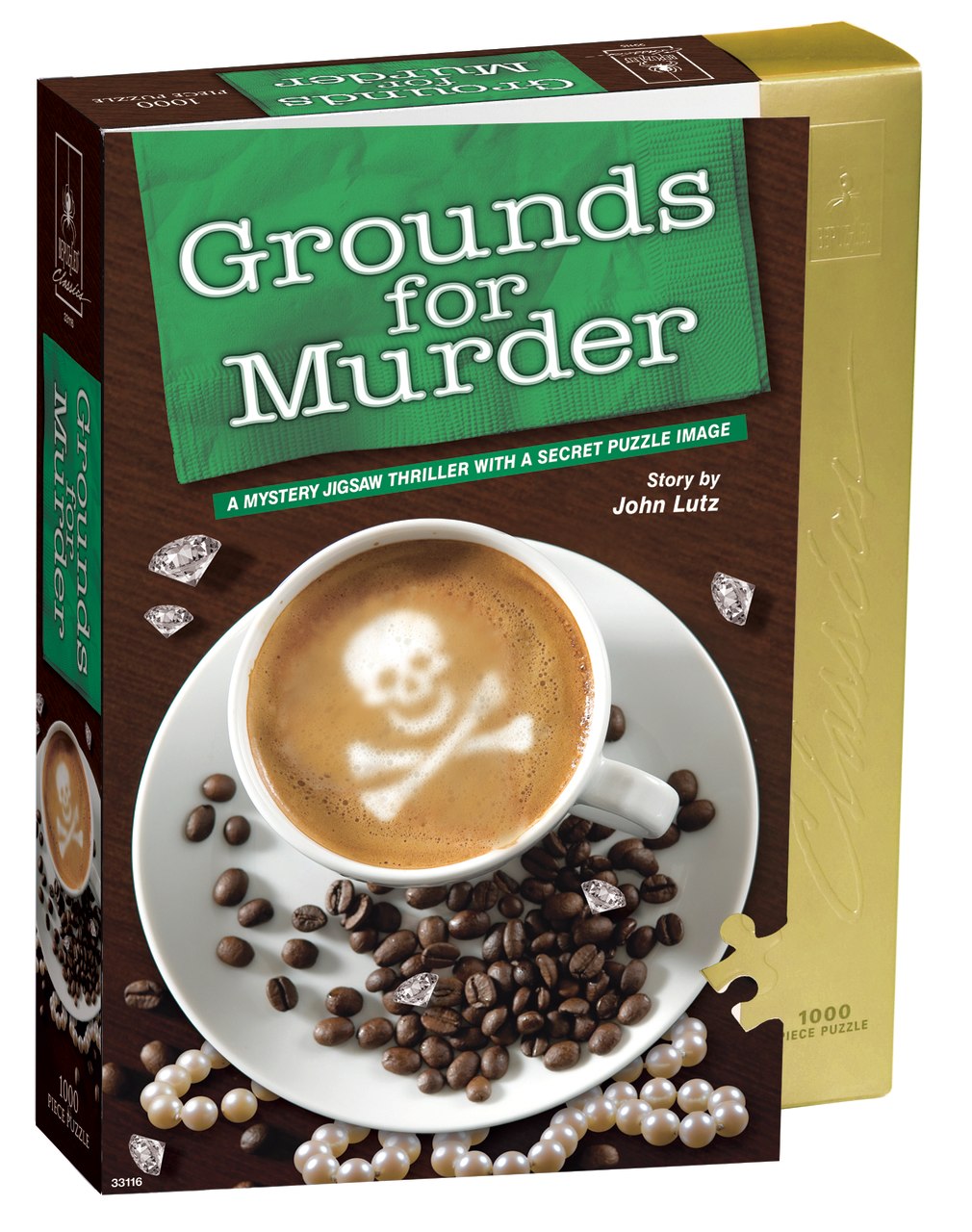 Grounds for Murder - 1000pc Jigsaw Puzzle by BePuzzled