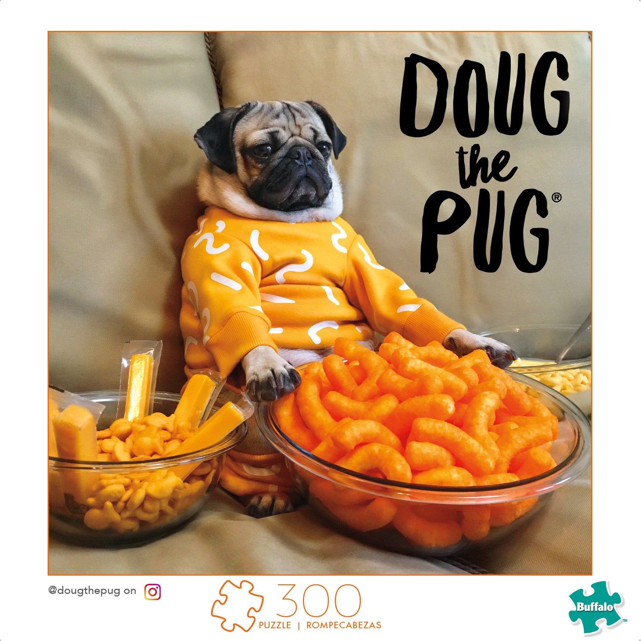 Cheesy Doug - 300pc Large Format Jigsaw Puzzle by Buffalo Games  			  					NEW - image 1