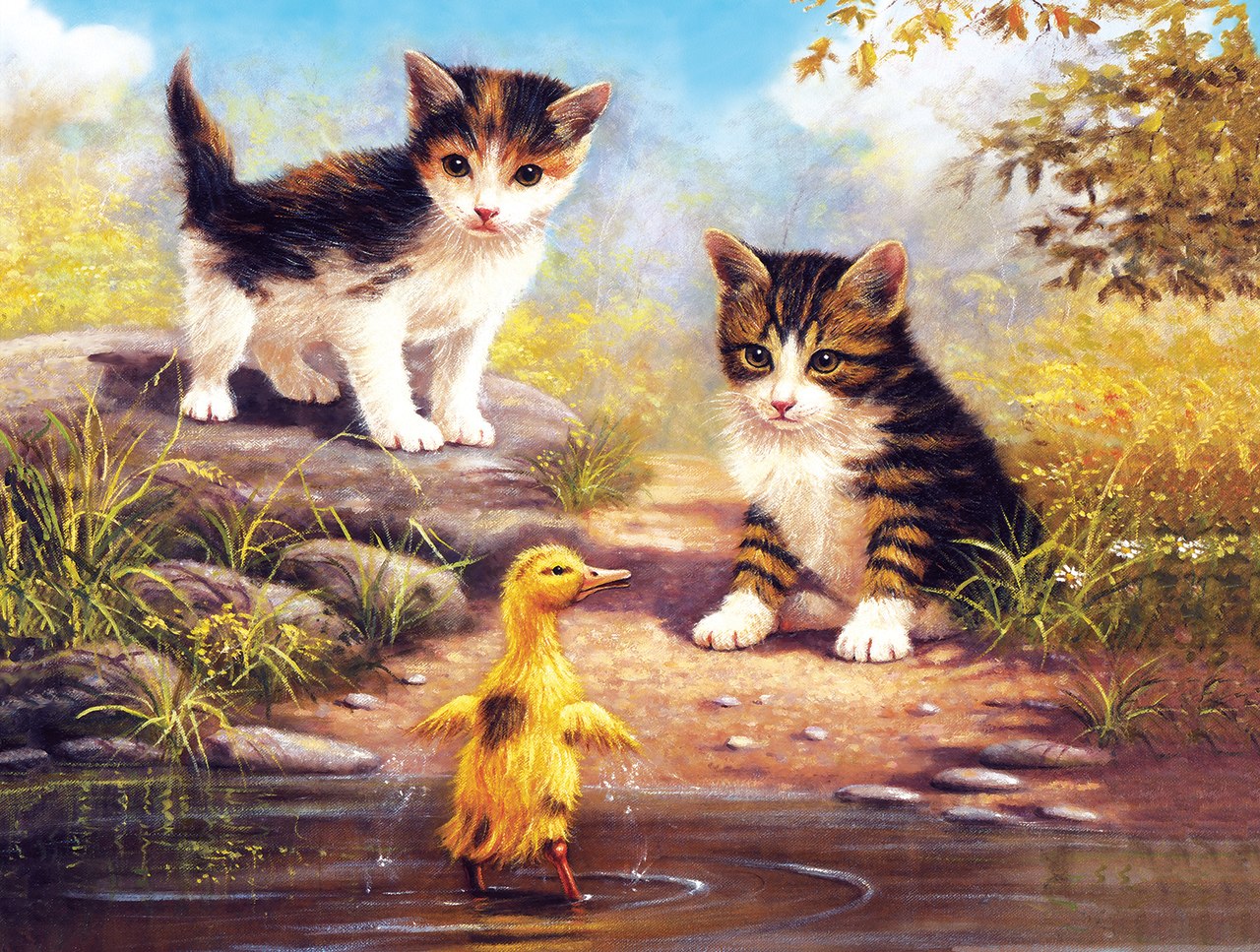 Just Been for a Swim - 500pc Jigsaw Puzzle By Sunsout  			  					NEW