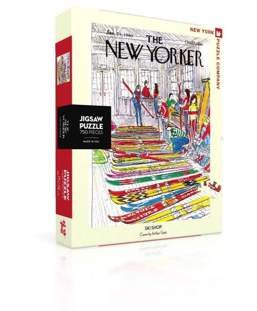Ski Shop - 750pc Jigsaw Puzzle by New York Puzzle Company  			  					NEW