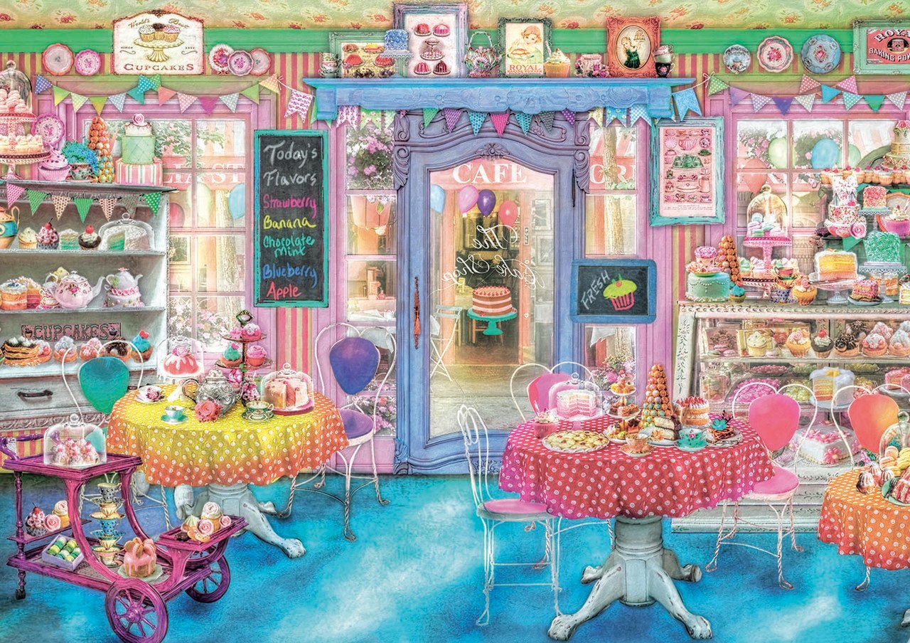 Cake Shop - 1500pc Jigsaw Puzzle by Educa