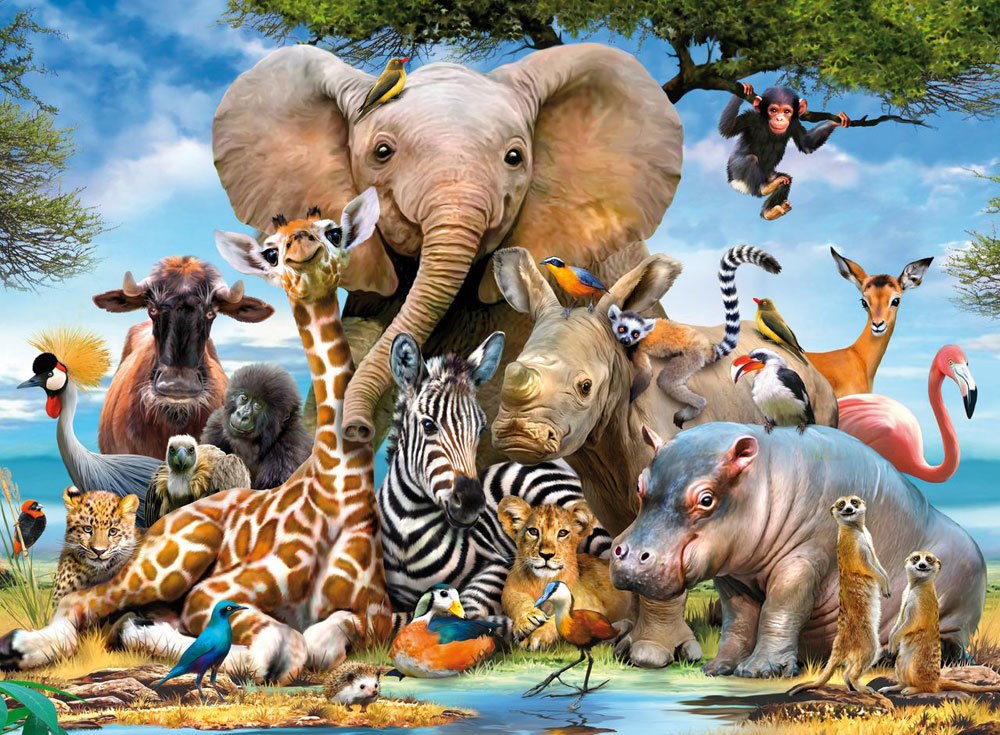 African Friends - 300pc Jigsaw Puzzle By Ravensburger