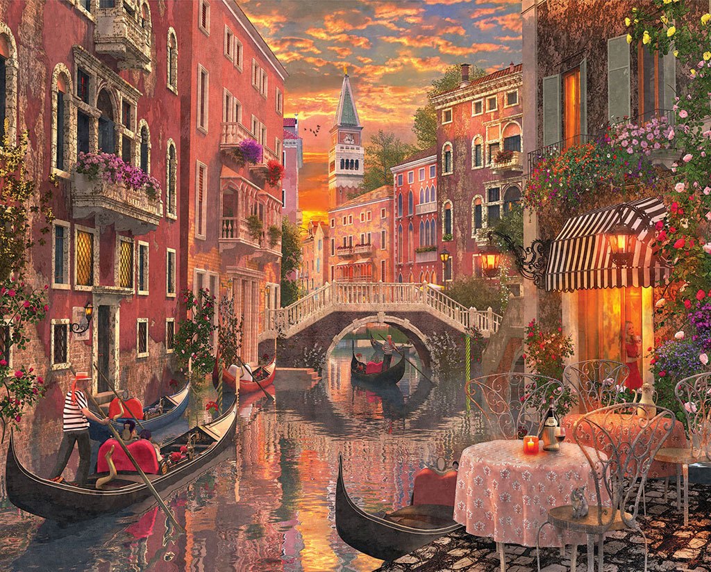Venice  - 1000pc Jigsaw Puzzle By White Mountain