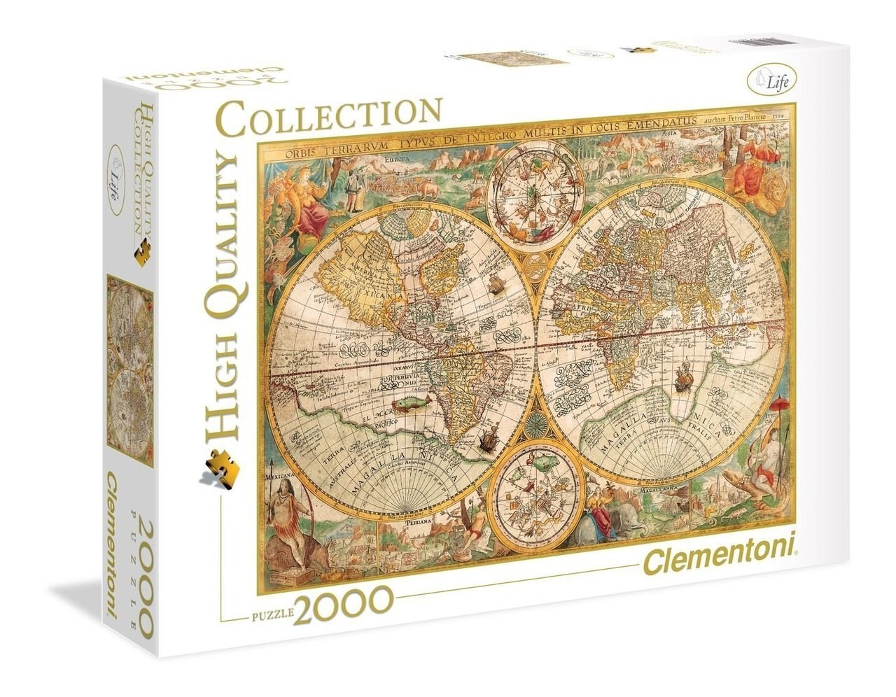 Ancient Map - 2000pc Jigsaw Puzzle by Clementoni - image 1