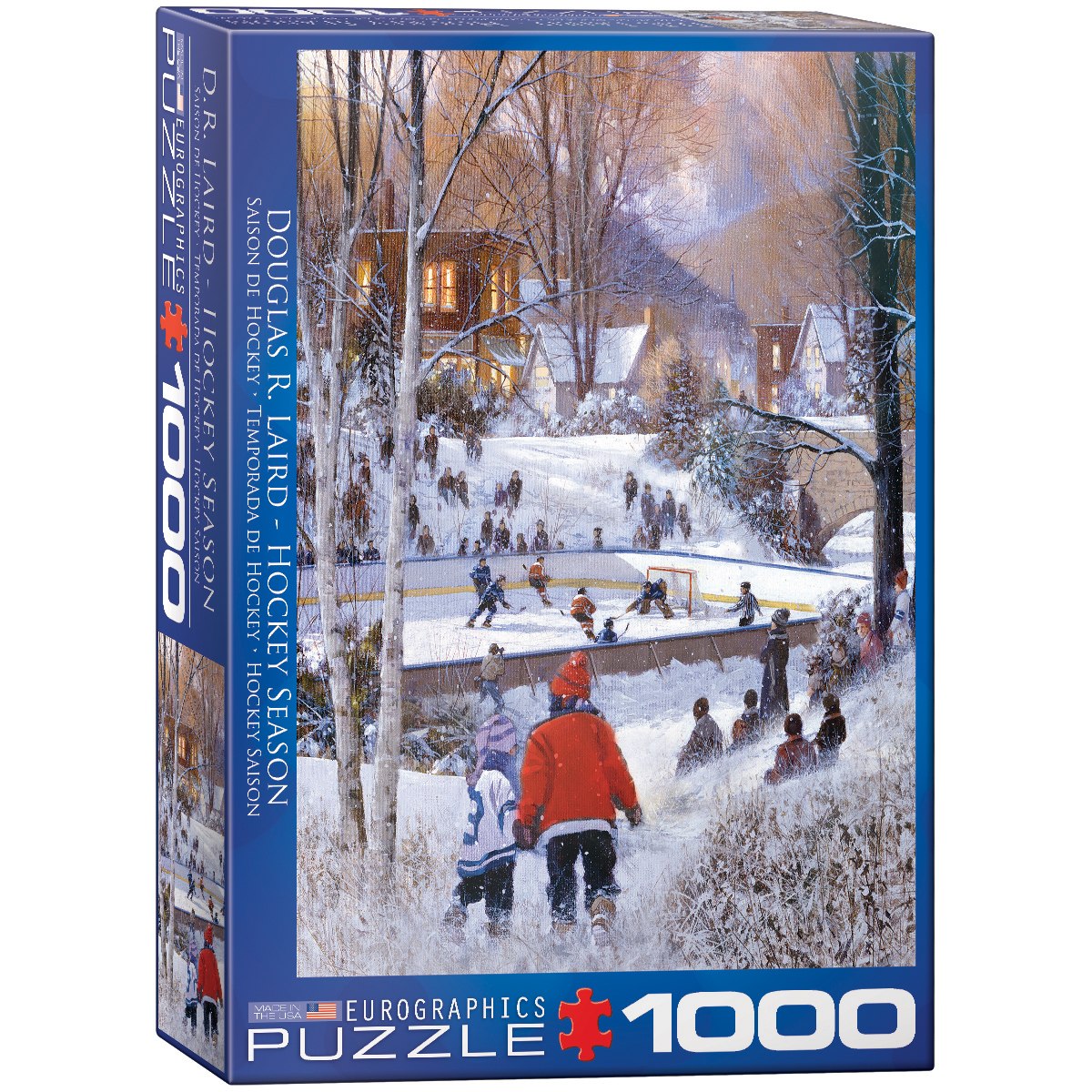 Hockey Season - 1000pc Jigsaw Puzzle by Eurographics