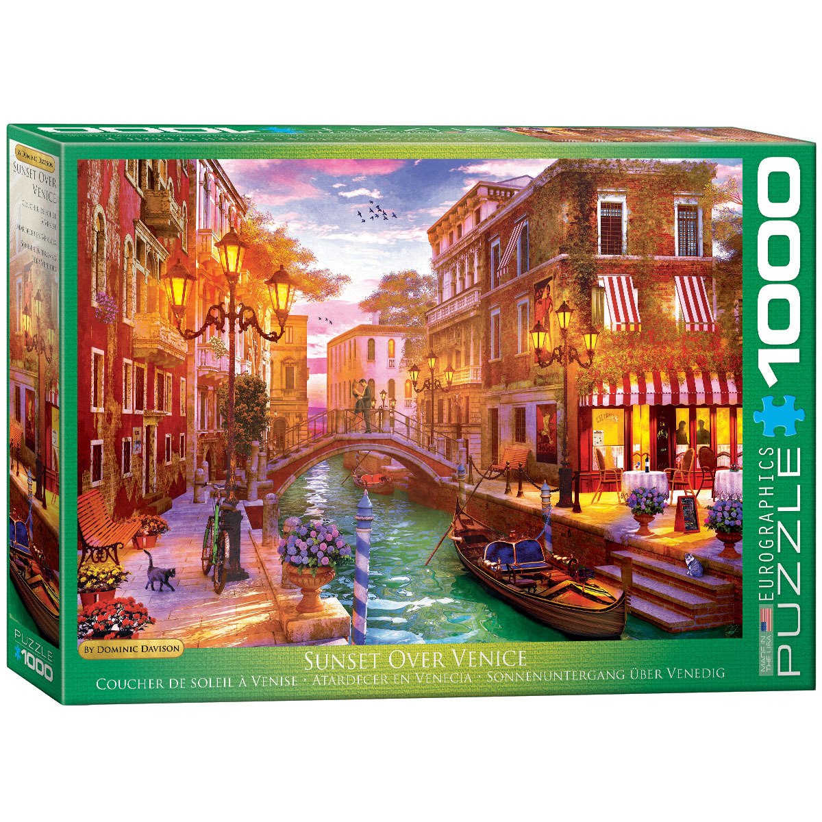 Davison: Sunset Over Venice - 1000pc Jigsaw Puzzle by Eurographics  			  					NEW - image 1