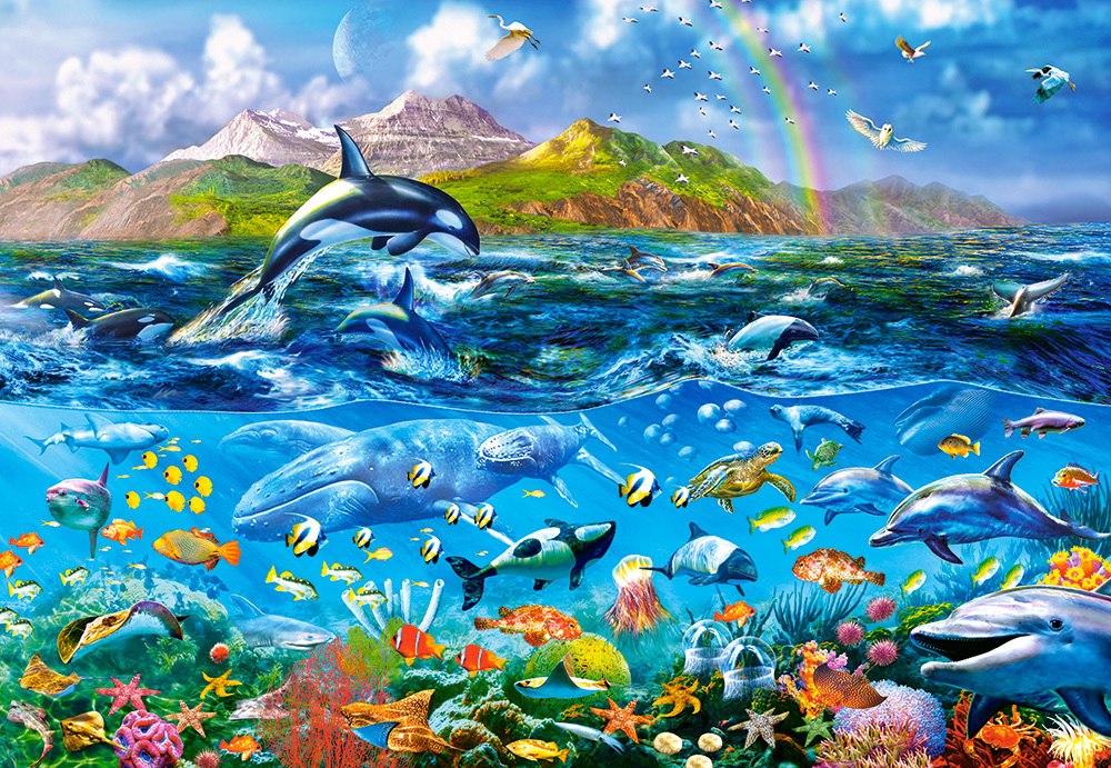 Ocean Panorama - 1000pc Jigsaw Puzzle By Castorland  			  					NEW