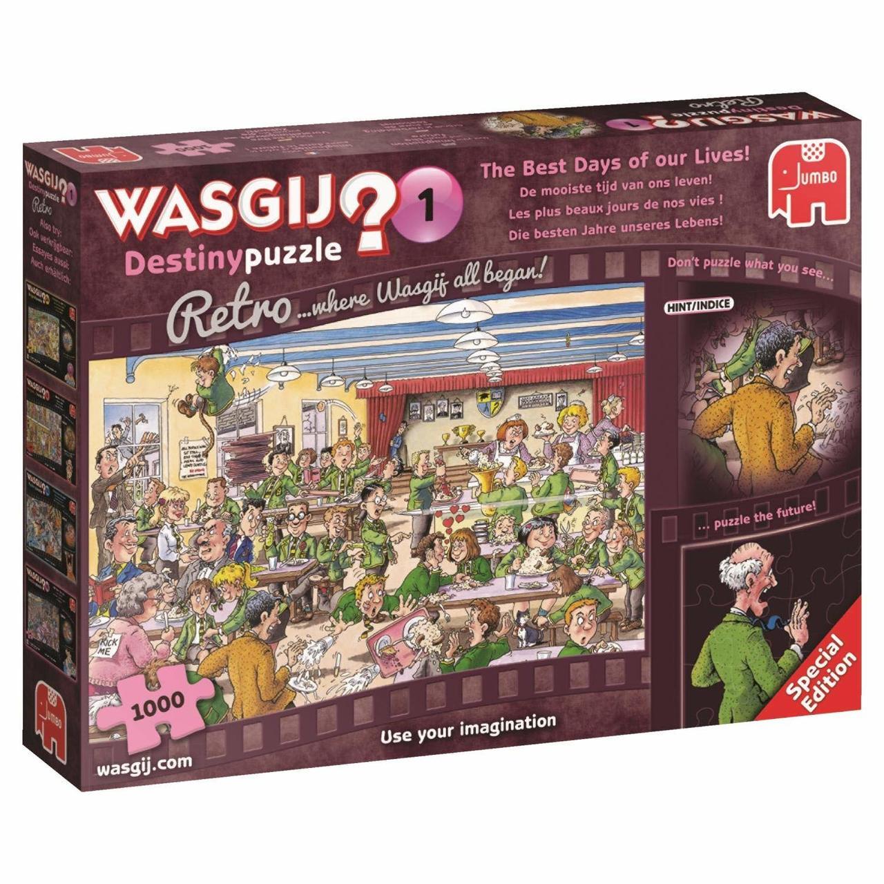 WASGIJ: Mystery 1 Retro, The Best Days of Our Lives! - 1000pc Jigsaw Puzzle By Jumbo  			  					NEW - image 1