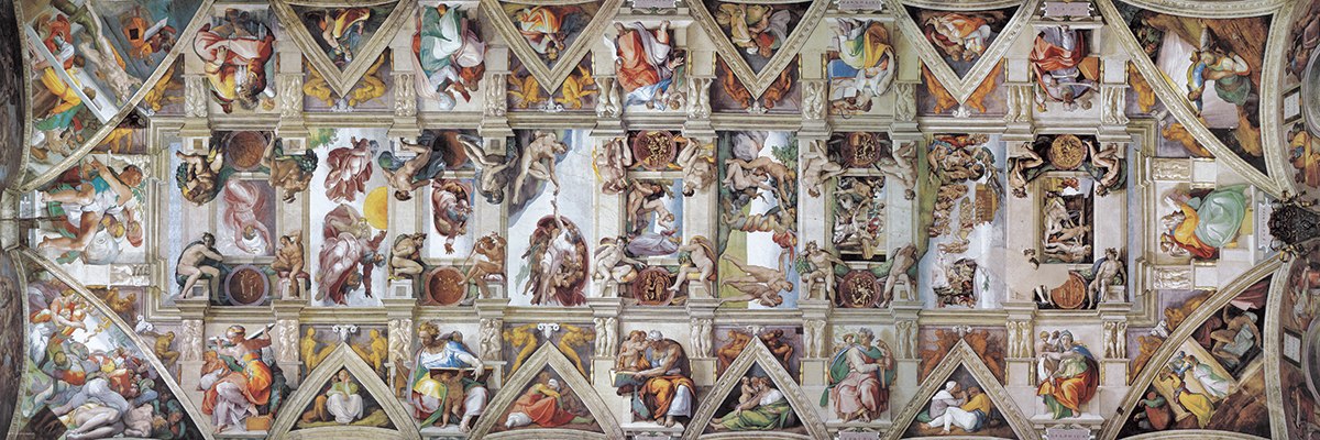 The Sistine Chapel Ceiling by Michelangelo - 1000pc Jigsaw Puzzle by Eurographics