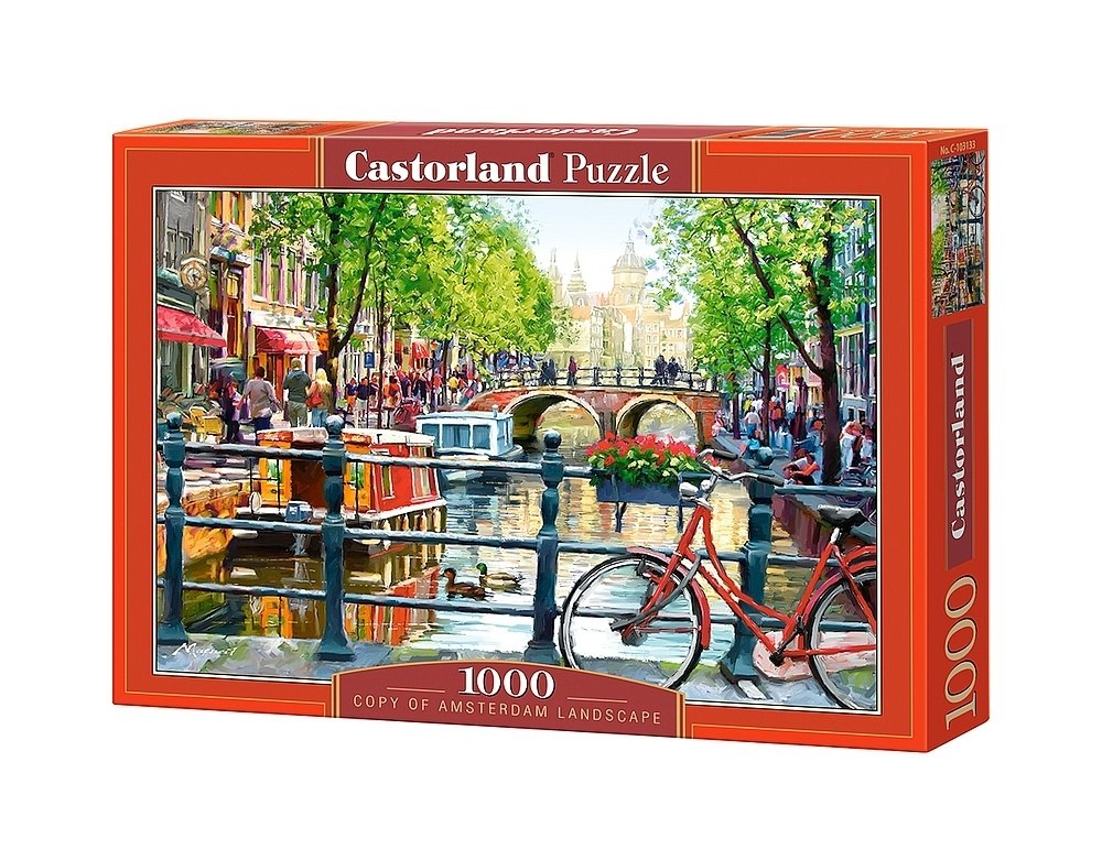 Amsterdam Landscape - 1000pc Jigsaw Puzzle By Castorland - image 1