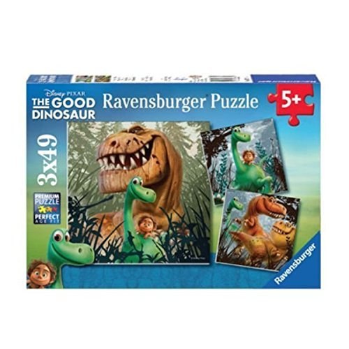 Disney Pixar: The Dino Gang - 3 x 49pc Jigsaw Puzzle by Ravensburger - image 3