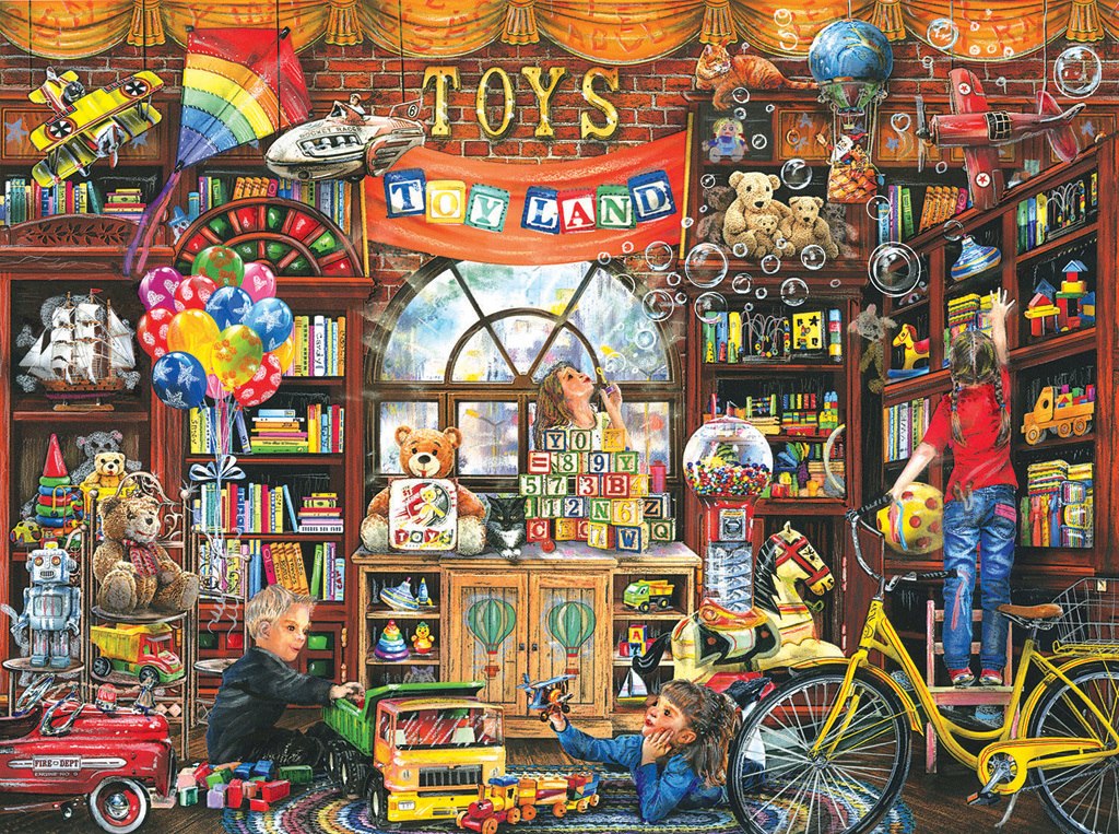 Toyland - 1000pc Jigsaw Puzzle by Sunsout