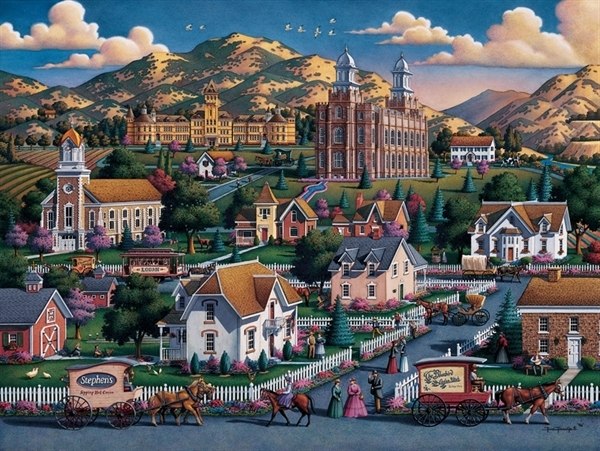 Logan Summer - 500pc Jigsaw Puzzle by Dowdle