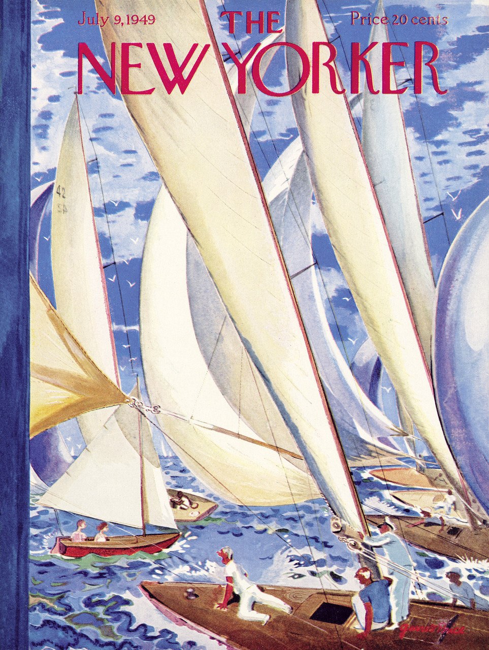 Regatta - 1000pc Jigsaw Puzzle by New York Puzzle Company