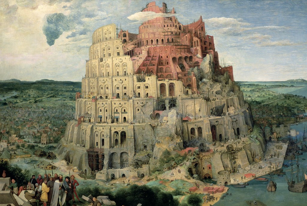 Tower Of Babel - 1000pc Jigsaw Puzzle by Tomax