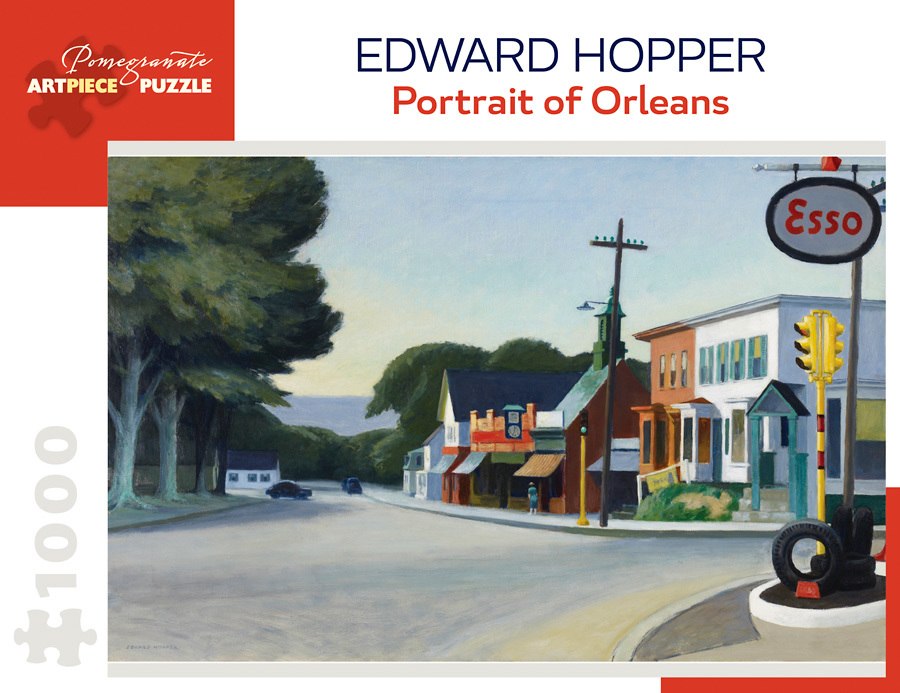 Hopper: Portrait of Orleans - 1000pc Jigsaw Puzzle by Pomegranate  			  					NEW - image 1