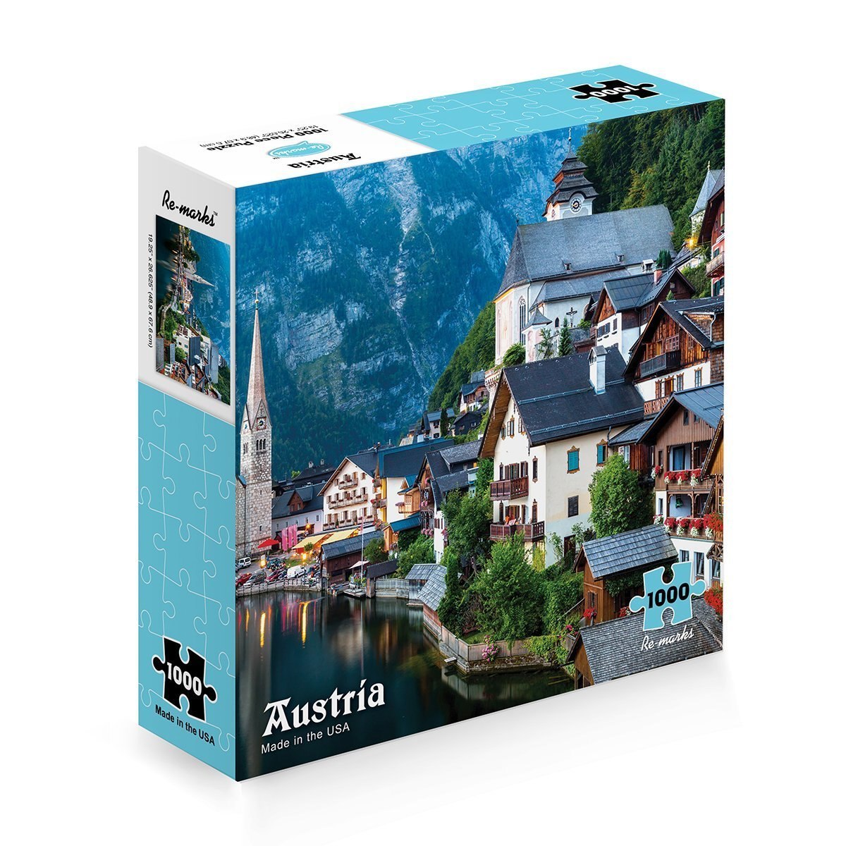 Austria - 1000pc Jigsaw Puzzle By Re-marks  			  					NEW - image 1