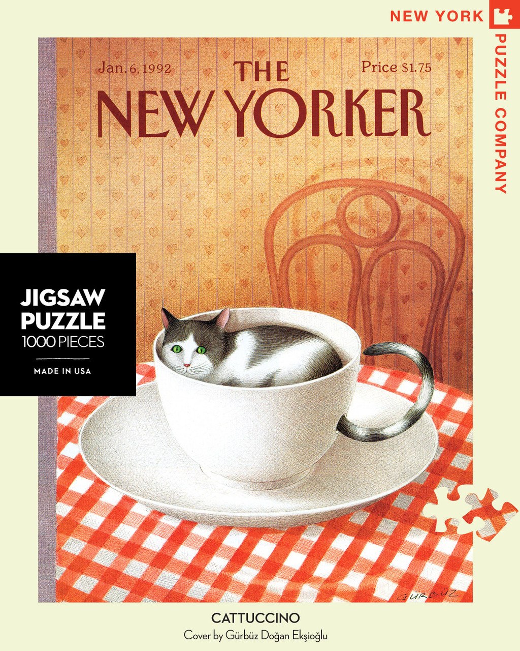 Cattuccino - 1000pc Jigsaw Puzzle by New York Puzzle Company - image 1