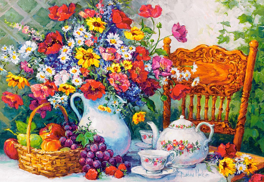 Time for Tea - 1000pc Jigsaw Puzzle By Castorland  			  					NEW
