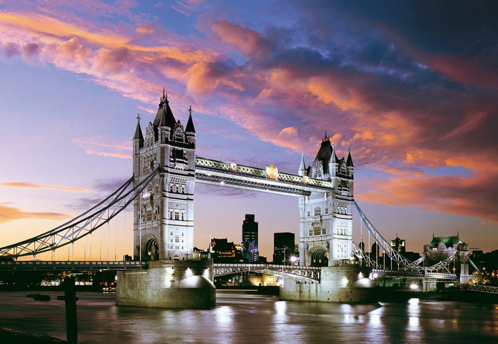 Tower Bridge, London, England - 1000pc Jigsaw Puzzle By Castorland