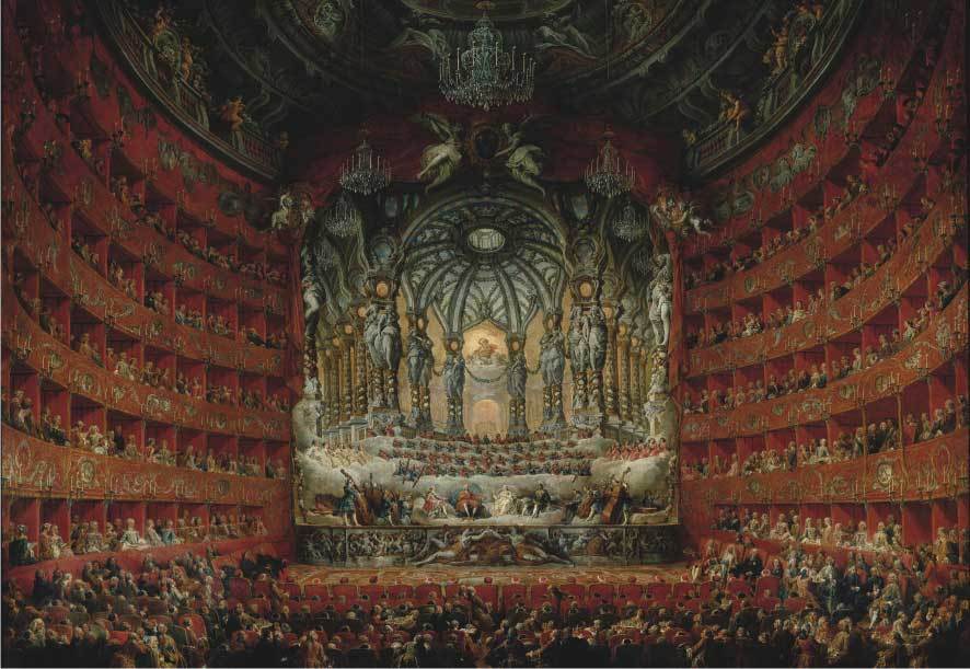 Performance At The Teatro Argentina - 2000pc Jigsaw Puzzle by Anatolian