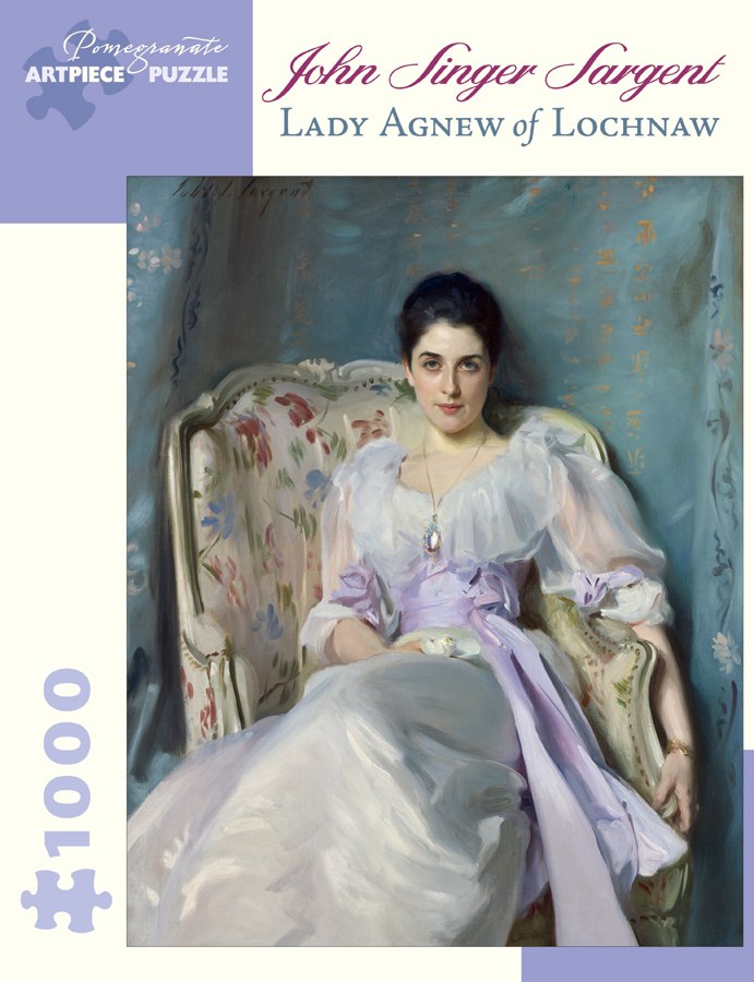 Sargent: Lady Agnew Lochnaw - 1000pc Jigsaw Puzzle by Pomegranate