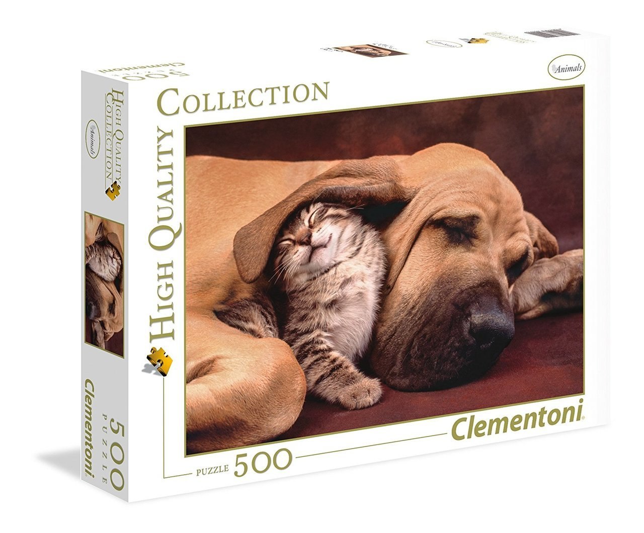 Cuddles - 500pc Jigsaw Puzzle by Clementoni - image 1