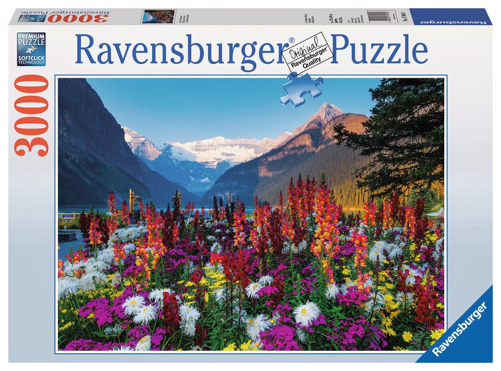 Flowery Mountains - 3000pc Jigsaw Puzzle by Ravensburger - image 1