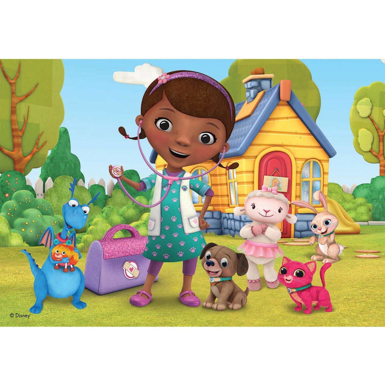 Doc McStuffins: Pet Vet - 2 x 24pc Jigsaw Puzzle by Ravensburger