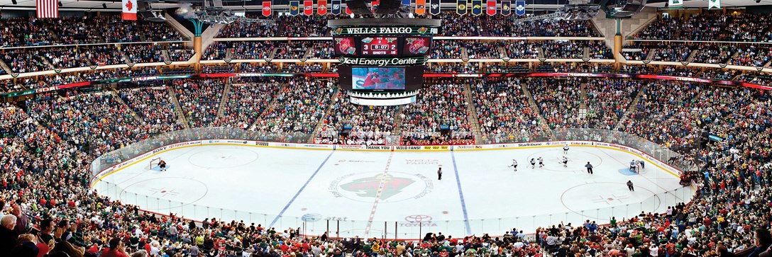 NHL: Minnesota Wild - 1000pc Panoramic Jigsaw Puzzle by Masterpieces