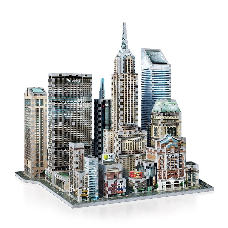 Midtown East - 875pc 3D Puzzle by Wrebbit - image 1