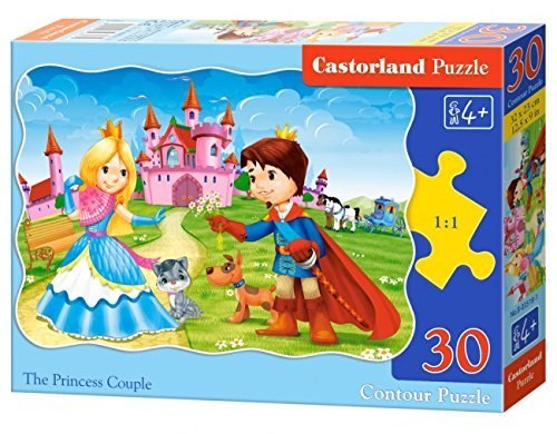 The Princess Couple - 30pc Jigsaw Puzzle By Castorland - image 1