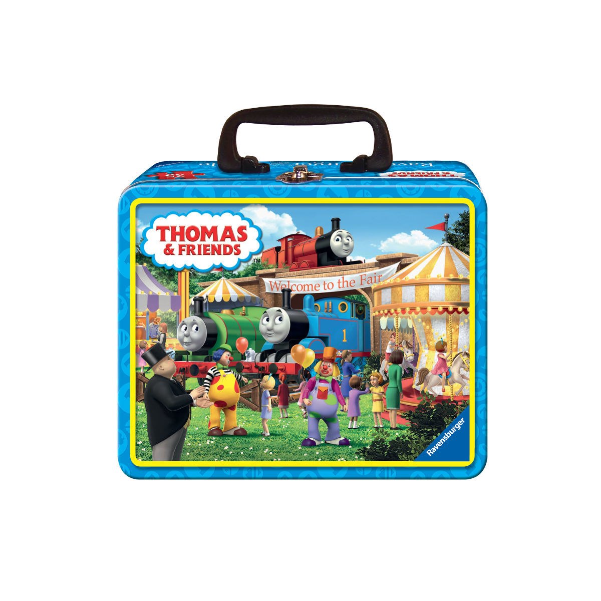 Thomas & Friends: Fair Bound - 35pc Jigsaw Puzzle in Tin by Ravensburger - image 1