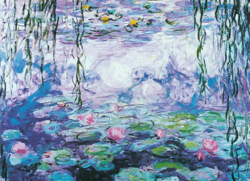 Water Lilies - 1000pc Jigsaw Puzzle by Eurographics