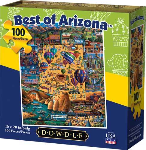 Best of Arizona - 500pc Jigsaw Puzzle by Dowdle  			  					NEW - image 1