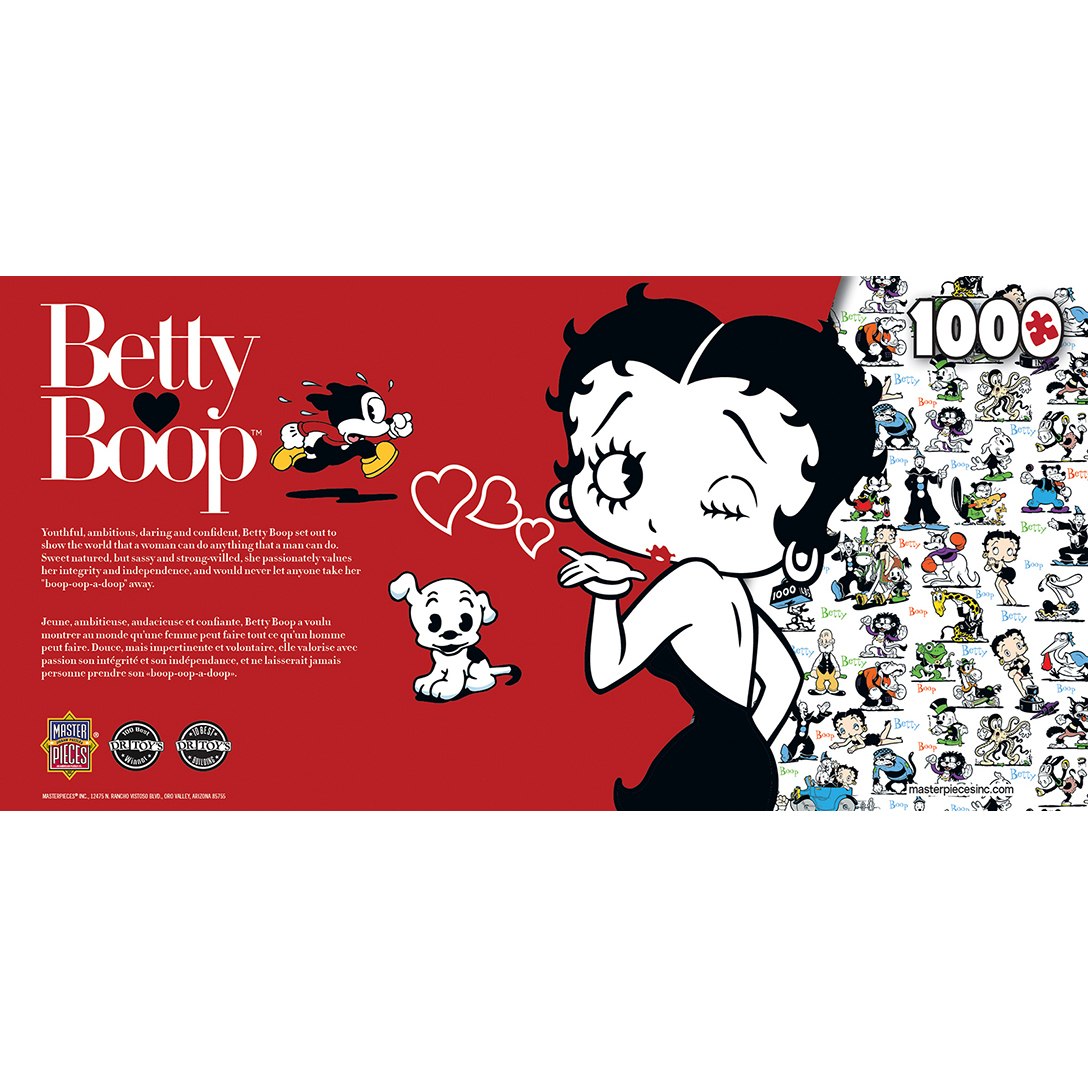 Betty Boop - 1000pc Panoramic Jigsaw Puzzle by Masterpieces  			  					NEW - image 2