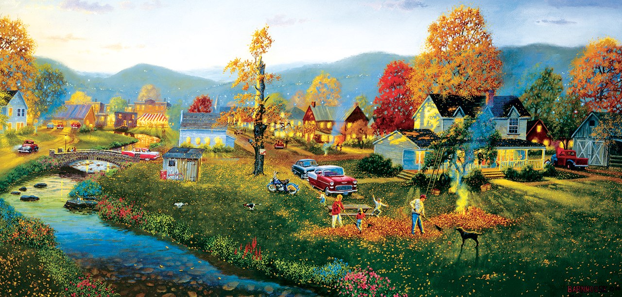 Yardwork - 1000pc Jigsaw Puzzle by Sunsout  			  					NEW