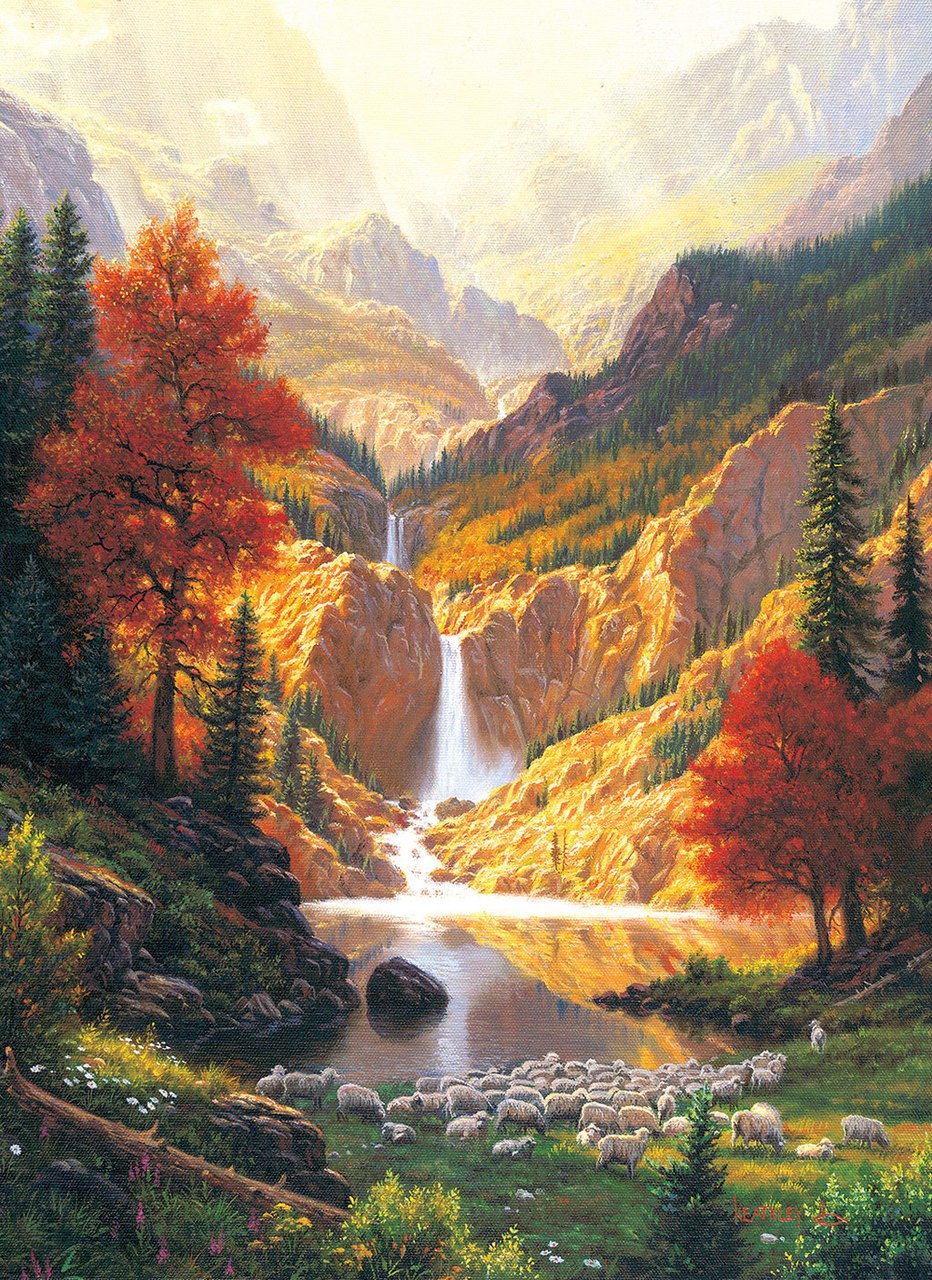 Still Waters - 500+pc Large Format Jigsaw Puzzle by Sunsout