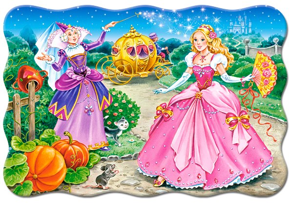 Cinderella - 20pc Jigsaw Puzzle By Castorland