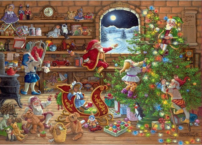 Countdown to Christmas - 1000pc Jigsaw Puzzle By Ravensburger  			  					NEW