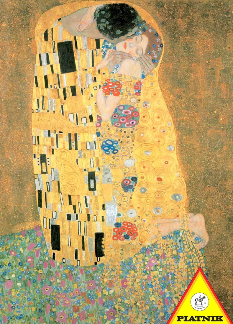 Gustav Klimt: The Kiss - 1000pc Jigsaw Puzzle by Piatnik