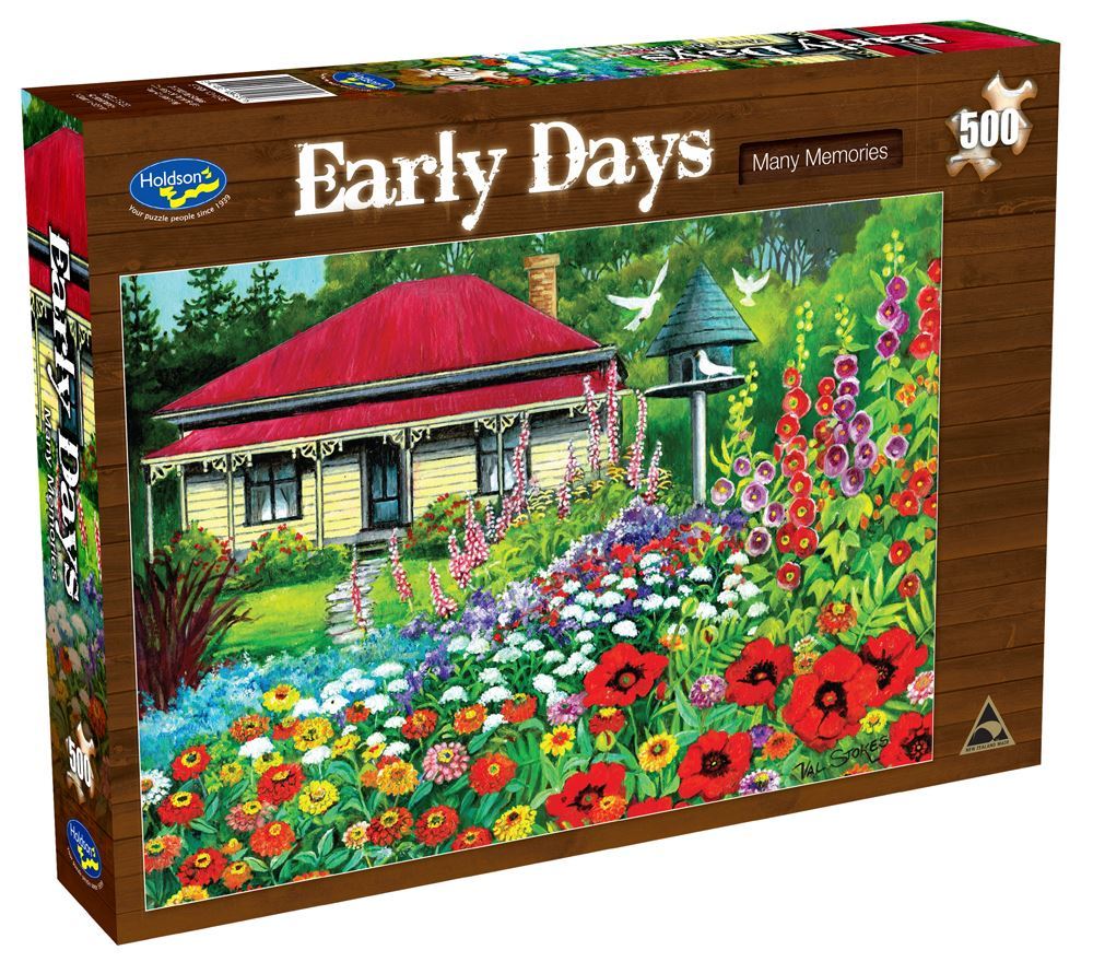 Early Days: Many Memories - 500pc Jigsaw Puzzle by Holdson - image 2