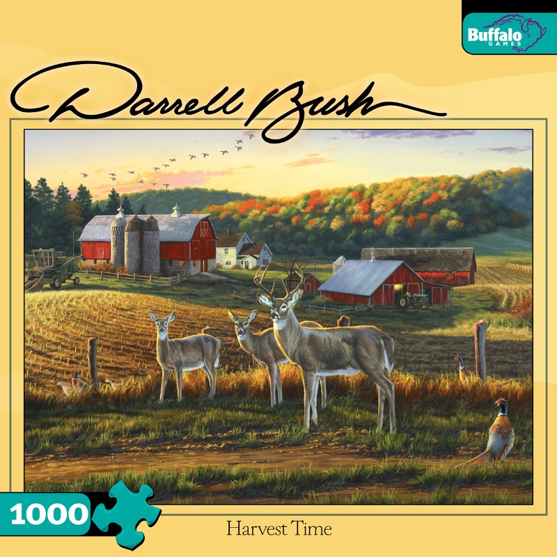 Harvest Time - 1000pc Jigsaw Puzzle By Buffalo Games