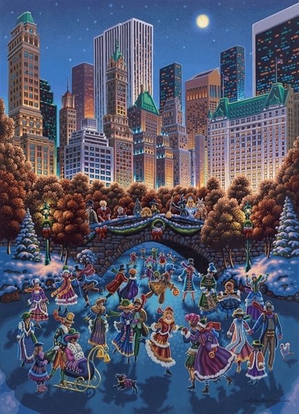 Central Park - 1000pc Jigsaw Puzzle by Dowdle