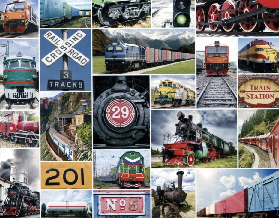 Train - 500pc Jigsaw Puzzle By Re-marks  			  					NEW