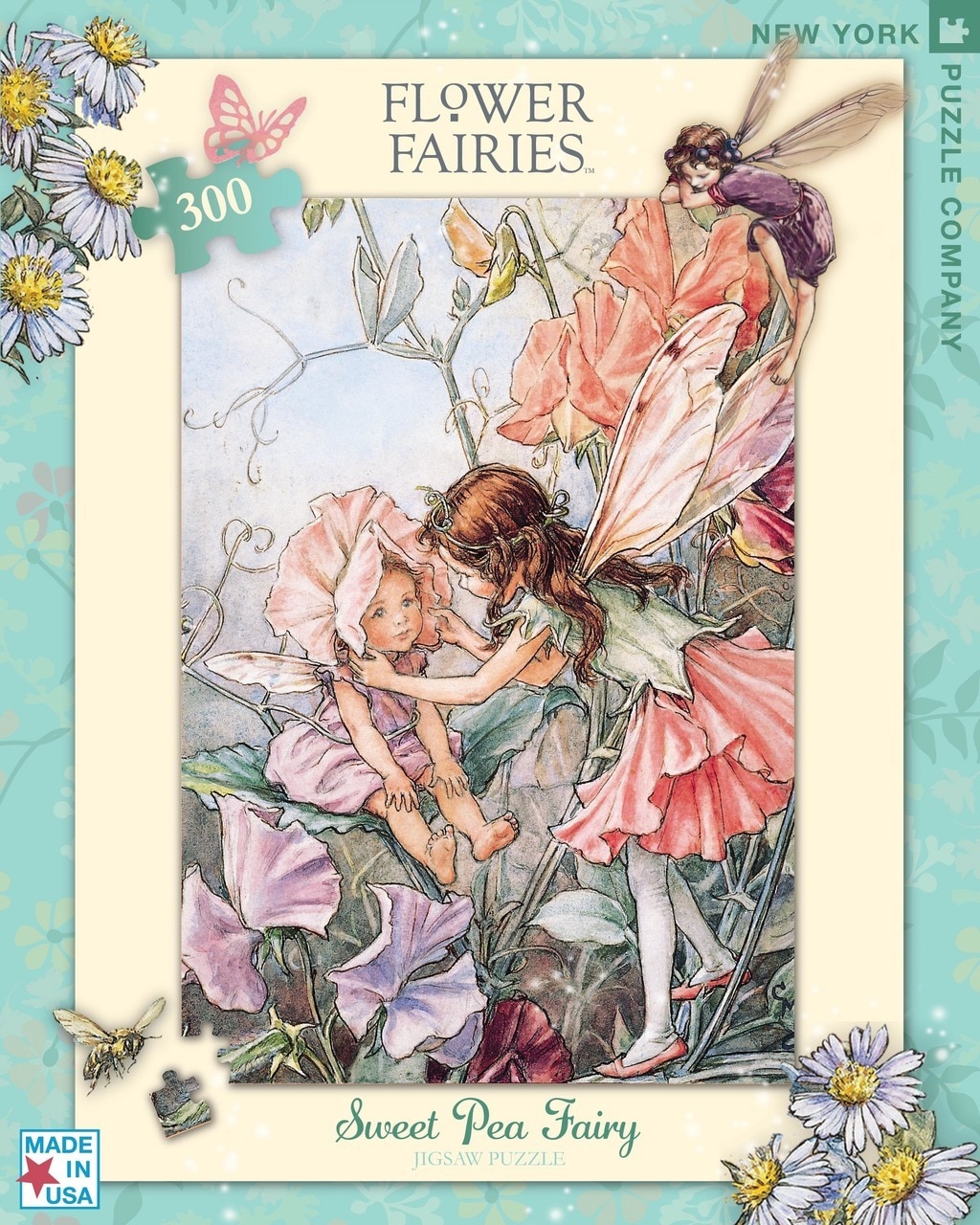 Sweet Pea Fairy - 300pc Jigsaw Puzzle by New York Puzzle Company